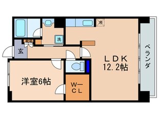 らんずＦ１の物件間取画像